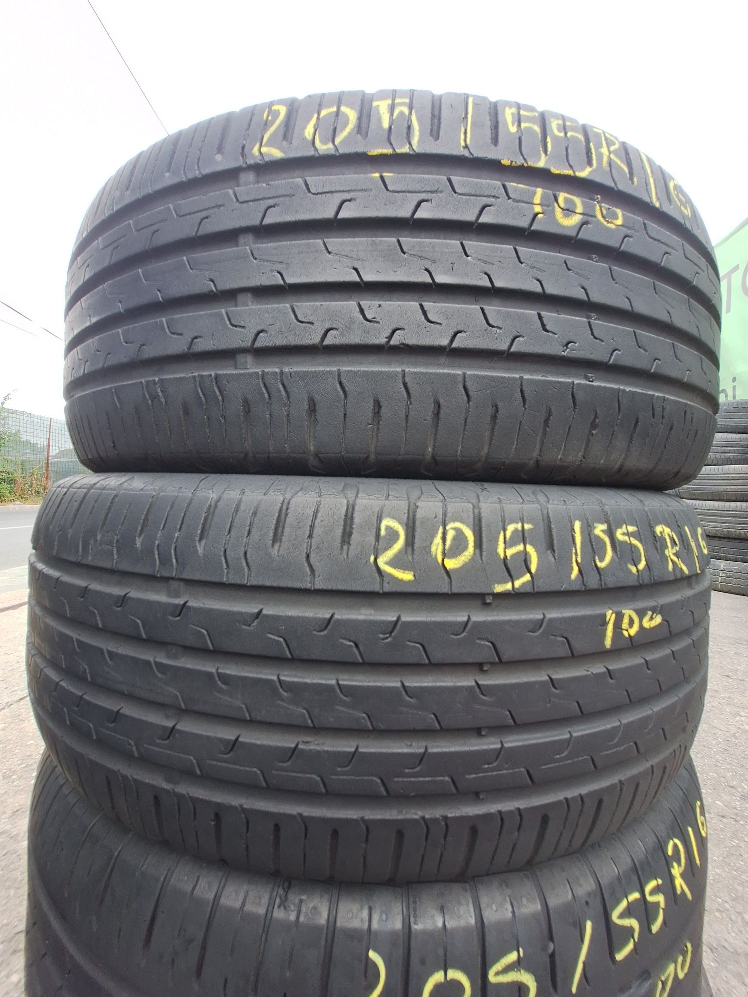 4 anvelope vara 205/55r16 Continental Montaj Gratuit