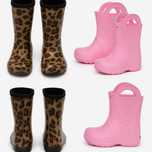 Детски гумени ботуши – Crocs и леопардови - 20 лв.за двата чифта.