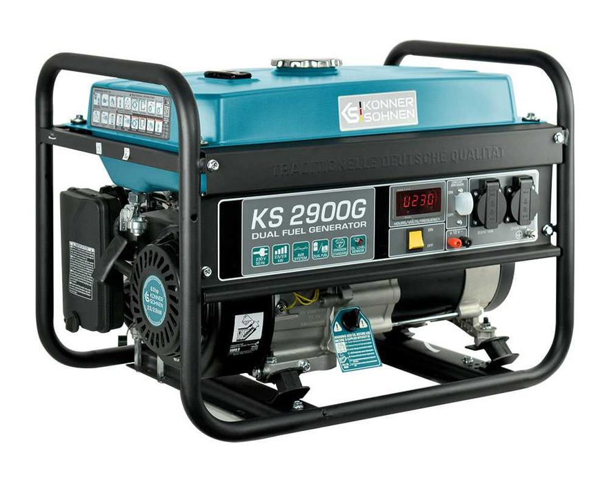 Generator de curent hibrid GPL/benzina 230V 2,9 kW Konner  KS 2900G
