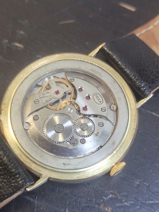 Doxa jumbo aur 14k extraplat 40mm