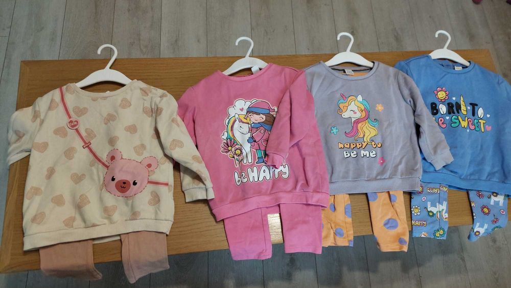 Комплекти за момиче 92/98 размер, рокли, есен-зима LcWaikiki, H&M