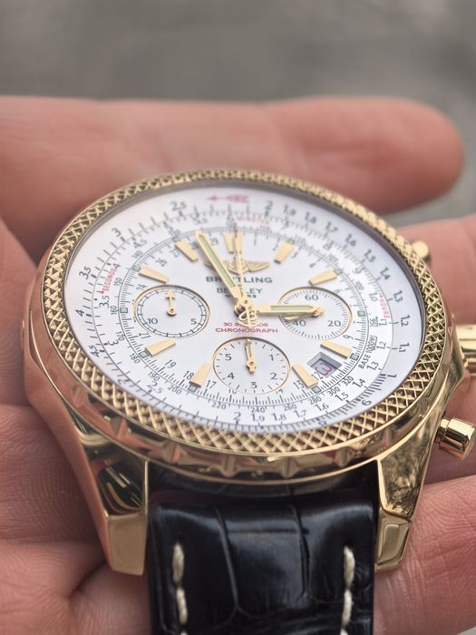 Златен 18К Breitling Bentley Motors Special Edition
