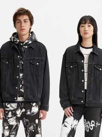 Geaca de blugi Levis Trucker Monsters Frankenstein