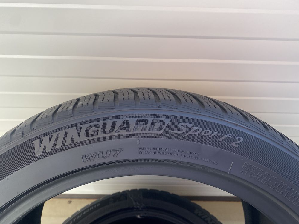 2бр зимни гуми 275/40/19/Nexen Winguard Sport2/dot2322г/5.7мм