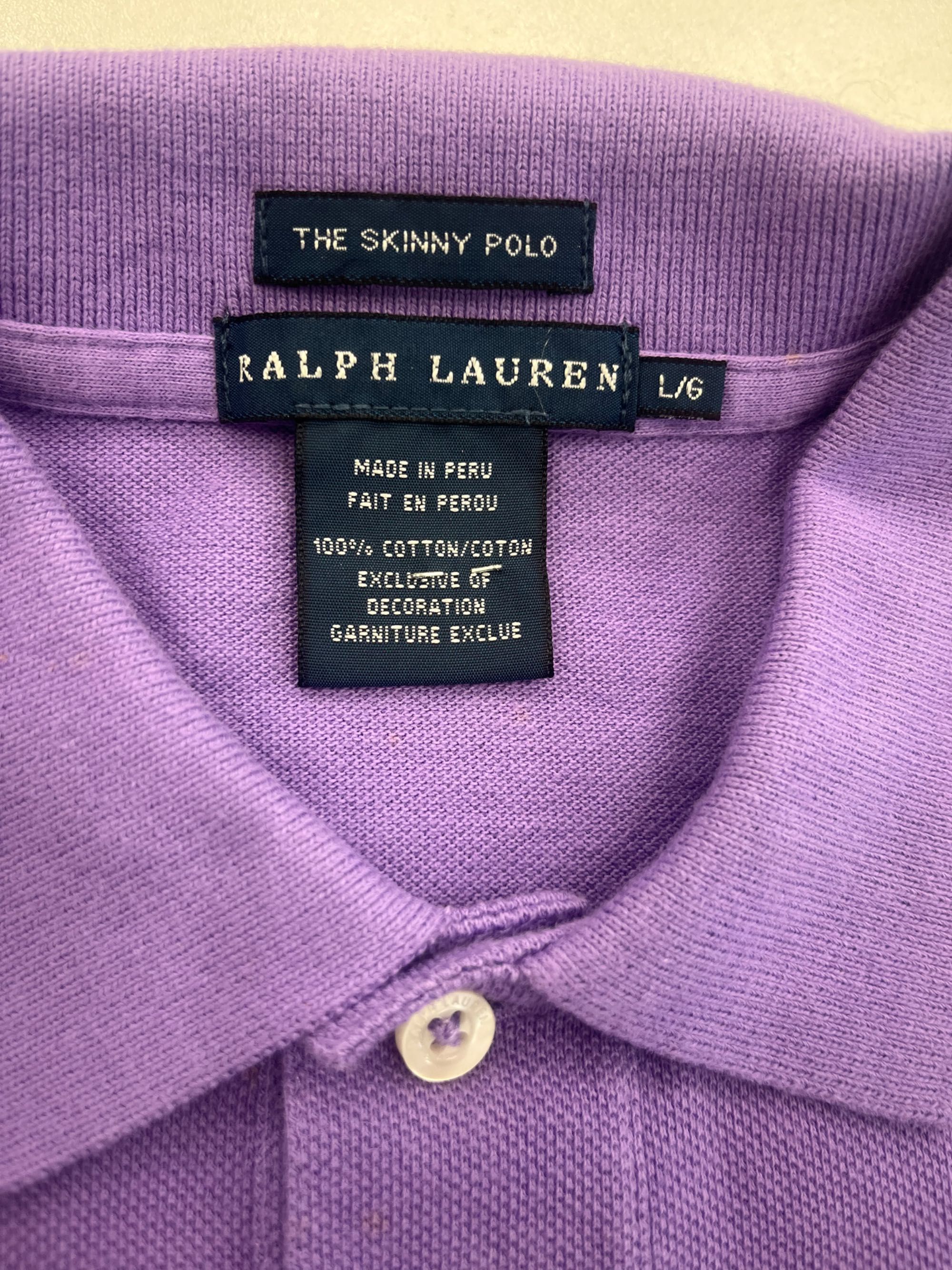 Тениска с яка Ralph Lauren 100 % оригинална