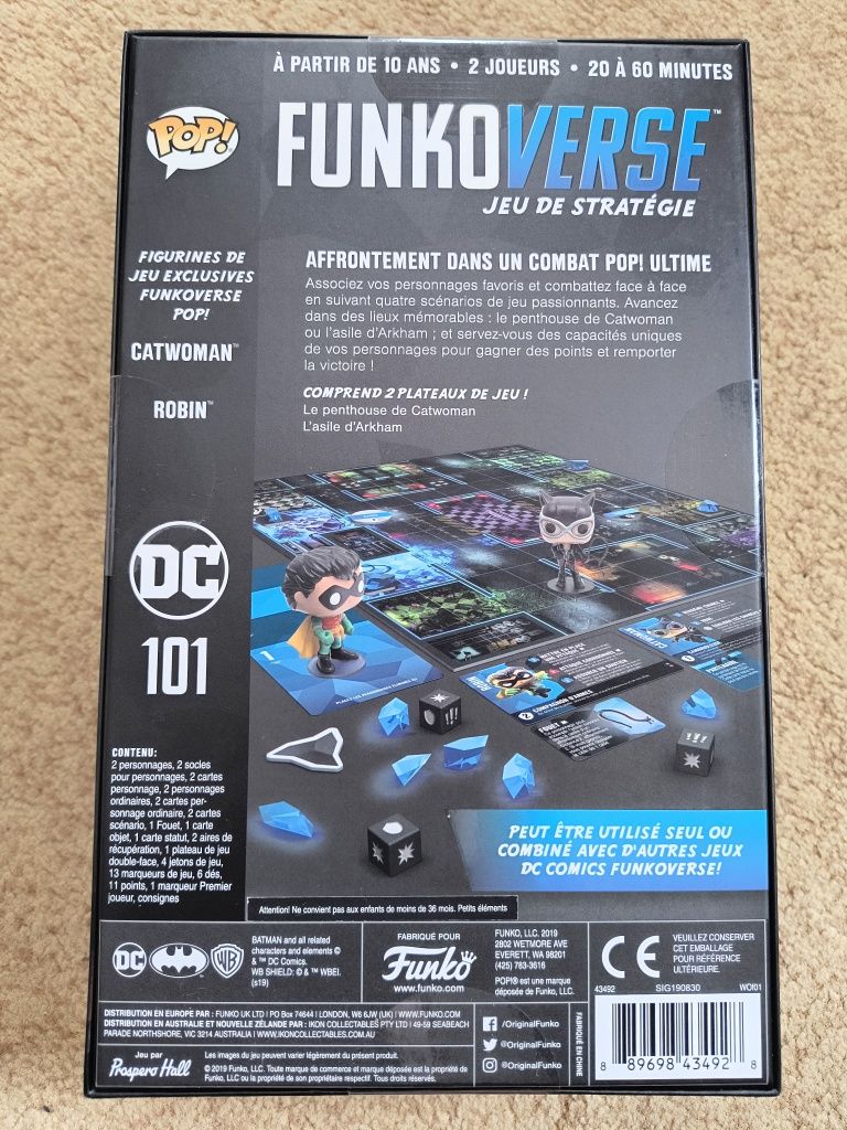 Настолна игра Funko Pop! Funkoverse: Batman/DC Comics