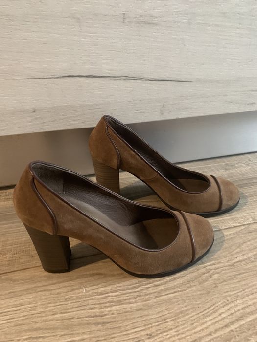 Pantofi Vicino piele intoarsa 36