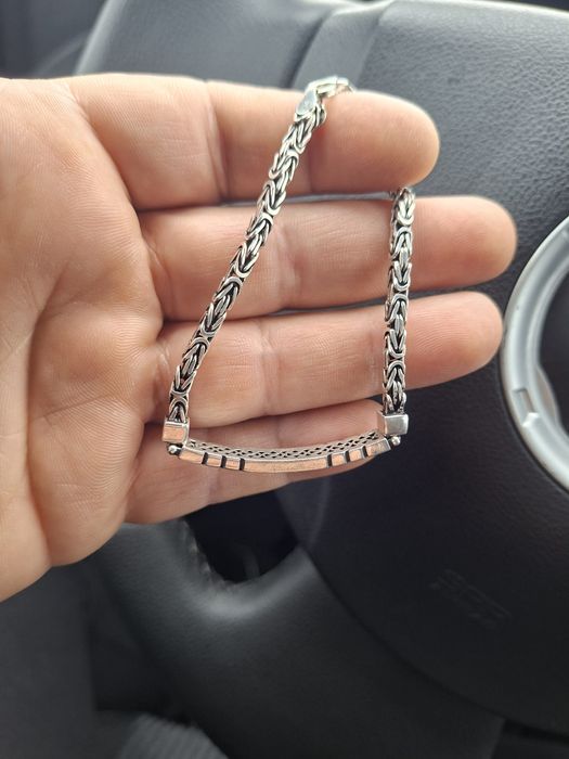 Bratara barbateasca Argint 925