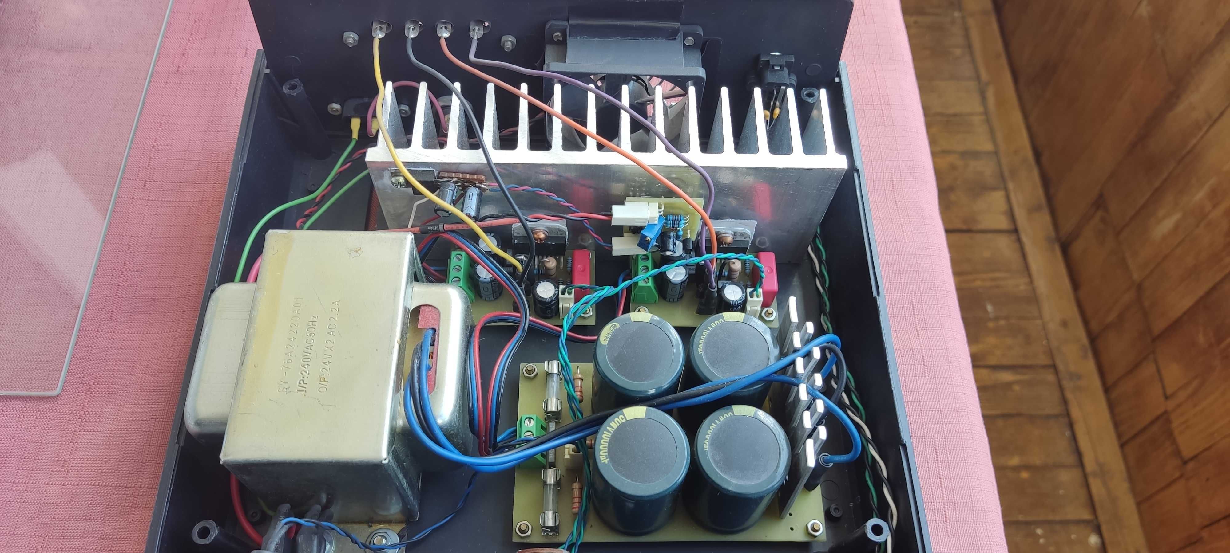 Продавам DIY стерео усилвател с LM3886 2 x 50W