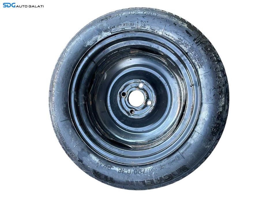 Janta Roata Rezerva Slim 31-2jx15h2x45 125 80 15 R15 4x100 Rover 200 25 45 MG ZR ZS 1995 - 2005 Cod RRC116520 [B4194]