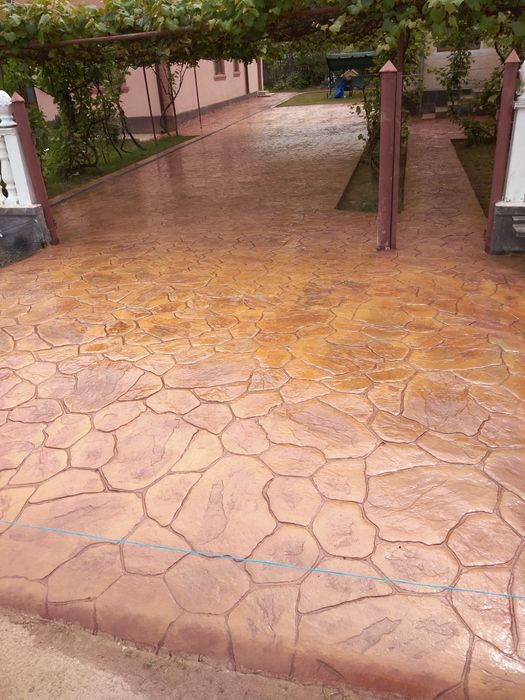 Beton amprentat PaulPAV