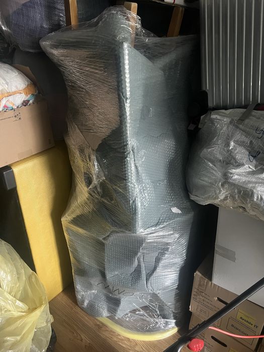 2 Scaune dining bej auriu sigilate calitate premium