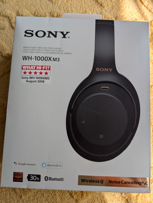 Слушалки Sony WH-1000X M3 шумозаглушаващи - за части