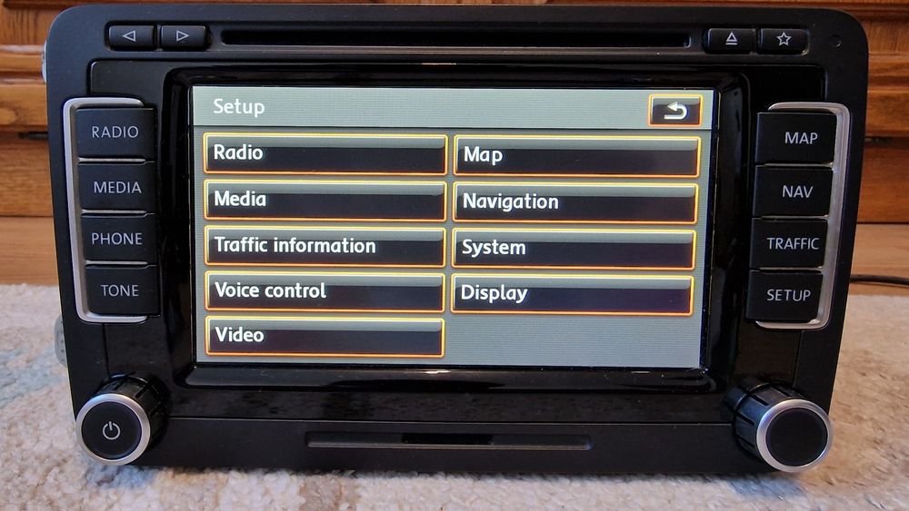Navigatie VW RNS 510 LED + Cod Pin !