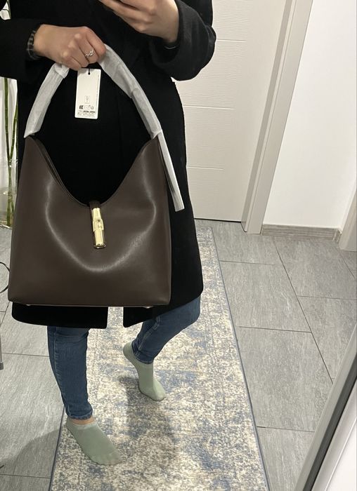 Чанта Furla Goccia Cioccolato