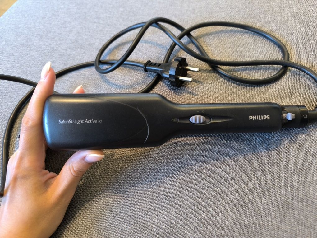 Преса за изправяне на коса Philips salon straight active ion
