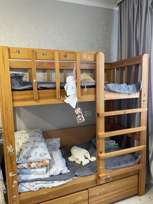 Двухьярусная  кровать детская