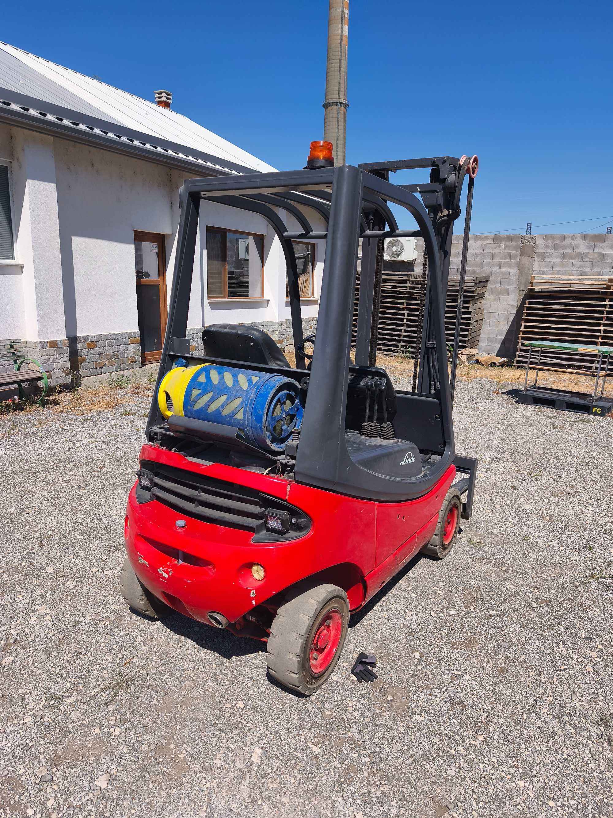 Мотокар газокар Linde H16T