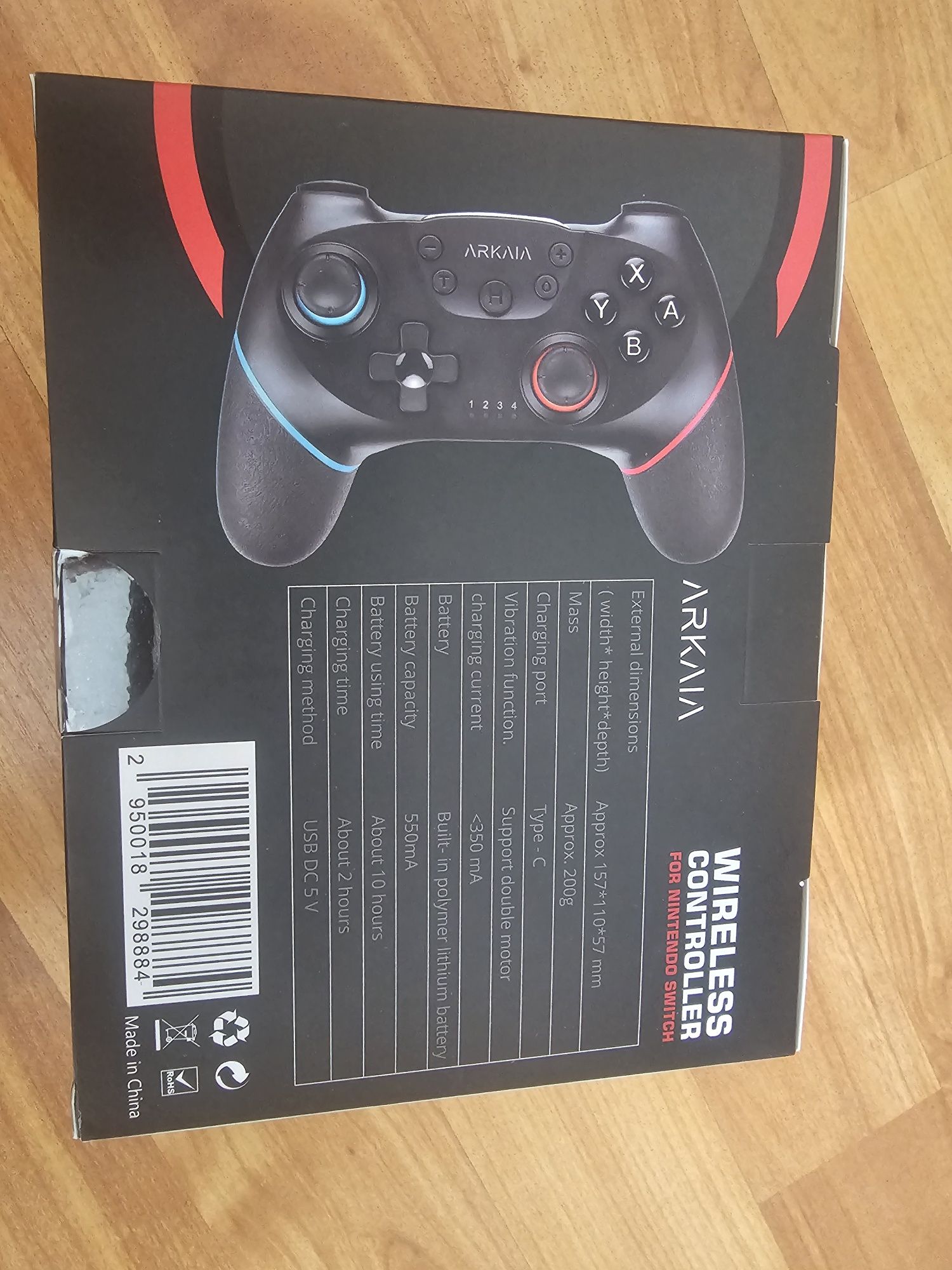 Controller Arkaia wireless pt Nintendo switch