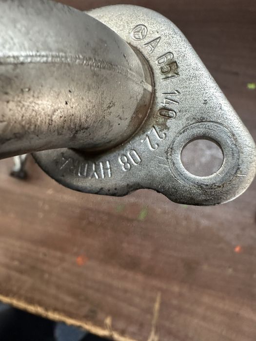 Teava turbina egr mercedes w204 w212 cls glk om651 2.2cdi biturbo