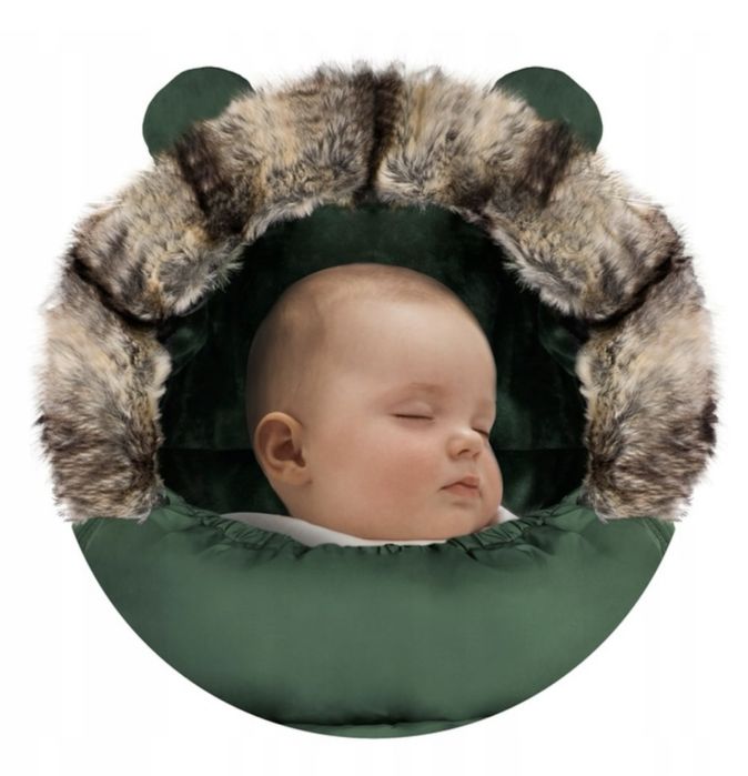 Sac de dormit 4in1, Orificii pentru carucior, sanie, 95 cm x 48 cm