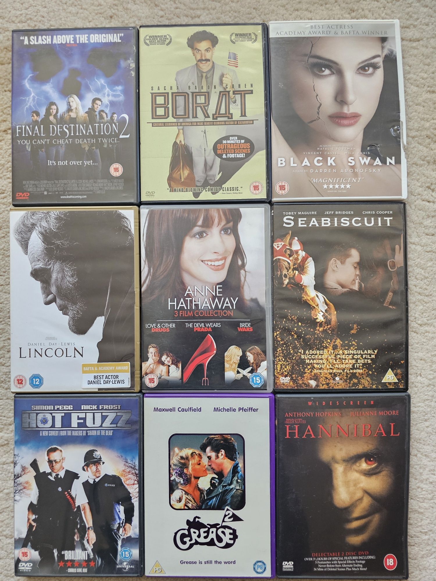 Оригинални DVD от лична колекция на Английски език
