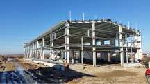 Vand hala metalica 20m x 40m complecta la cheie