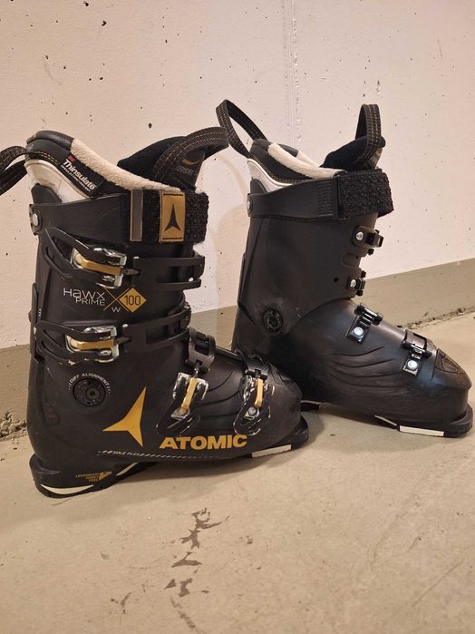 Ски Head, Fischer, Сноуборд Jones, Burton, обувки Atomic, Head