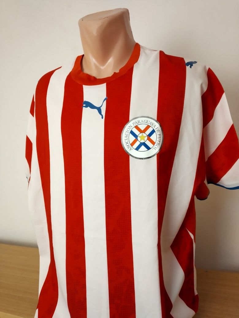 Tricou fotbal nationala Paraguayului

Stare: 9/10. 

Marimea: XL
Marim
