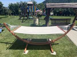 Sezlong rustic lemn masiv