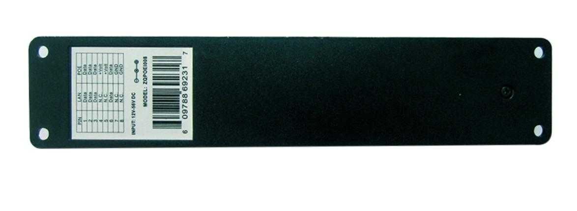 Клима 8х Port Poe HUB Splitter Injector Мрежови Инжектор IP Камери NVR