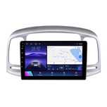 Navigatie Android 13 Hyundai Accent 2006  1/8 Gb Waze CarPlay + CAMERA