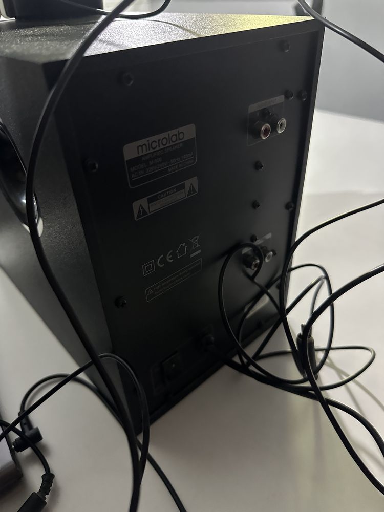Компьтерный сабвуфер колонки для пк microlab