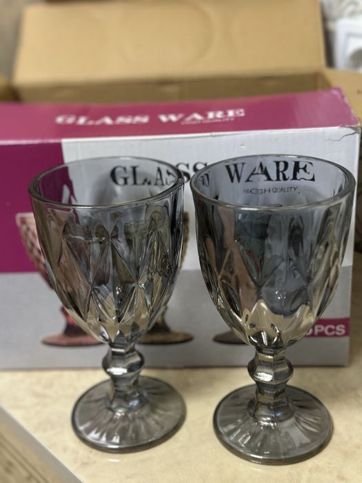 Продам новые фужеры 6 штук