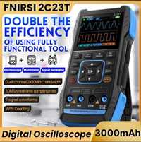Osciloscop digital 2 canale 10MHz, multimetru și generator semnal