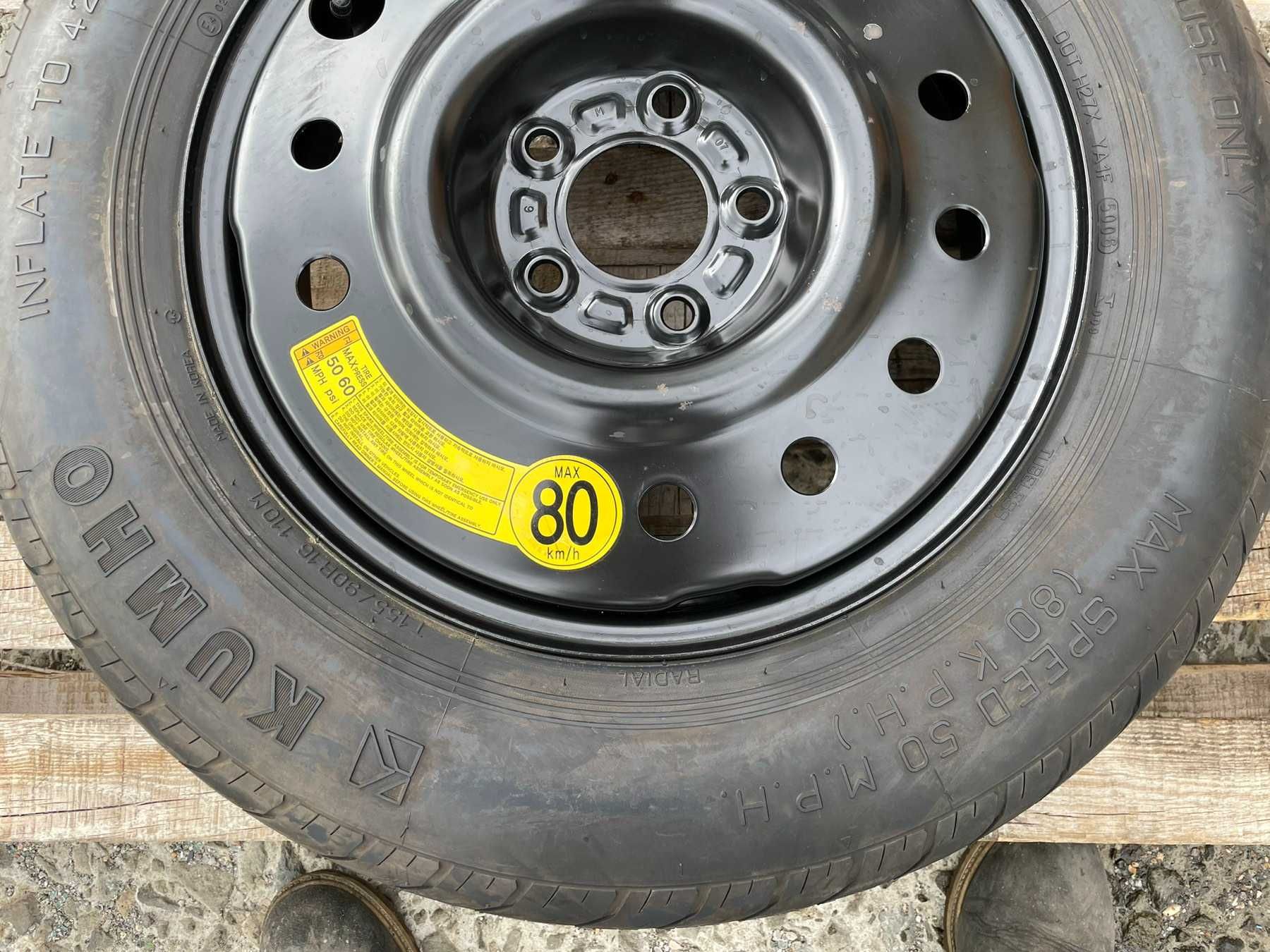 16 резервна джанта Патерица 5х115 OPEL Antara CHEVROLET Captiva 155/90