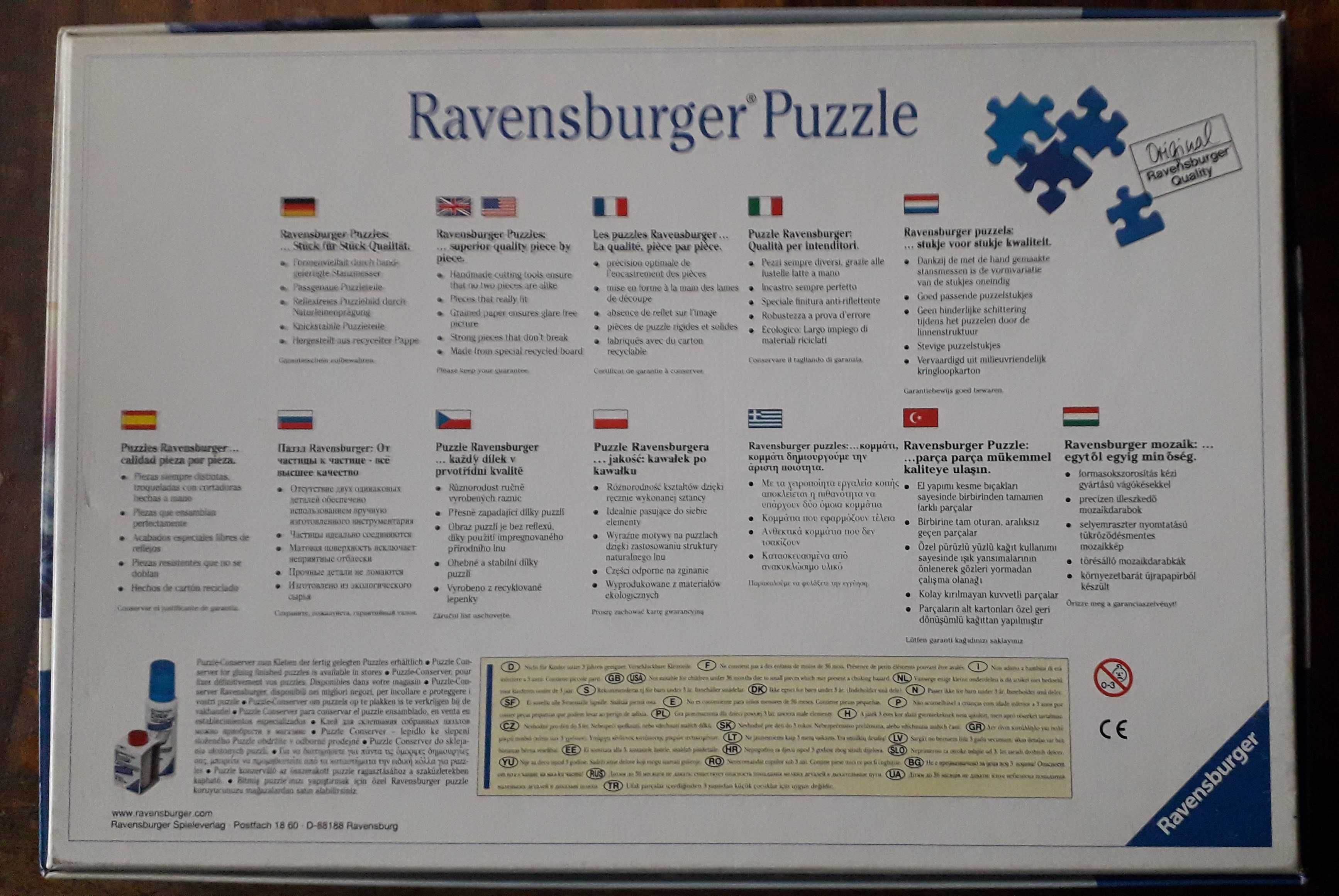пъзел 500 части настолна игра Ravensburger
