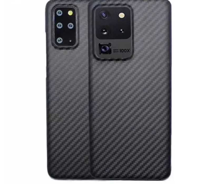 Husa Kevlar Look Samsung S20/S21/S22/S23/S24 Plus Ultra Slim 0,2mm Sil