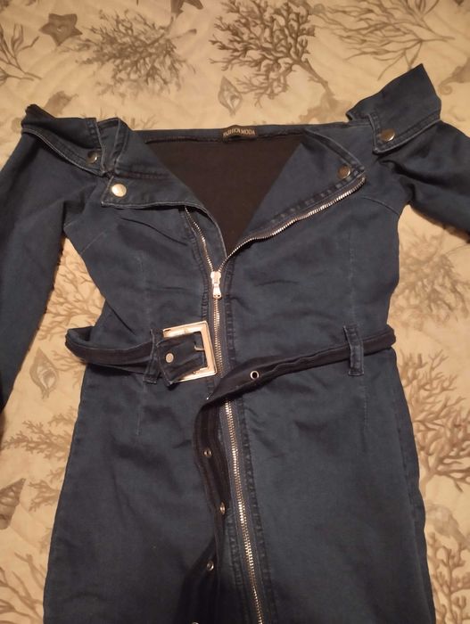 Страхотна дънкова рокля