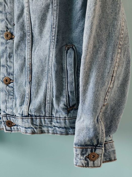 Детско дънково яке 164 см с джобове RESERVED