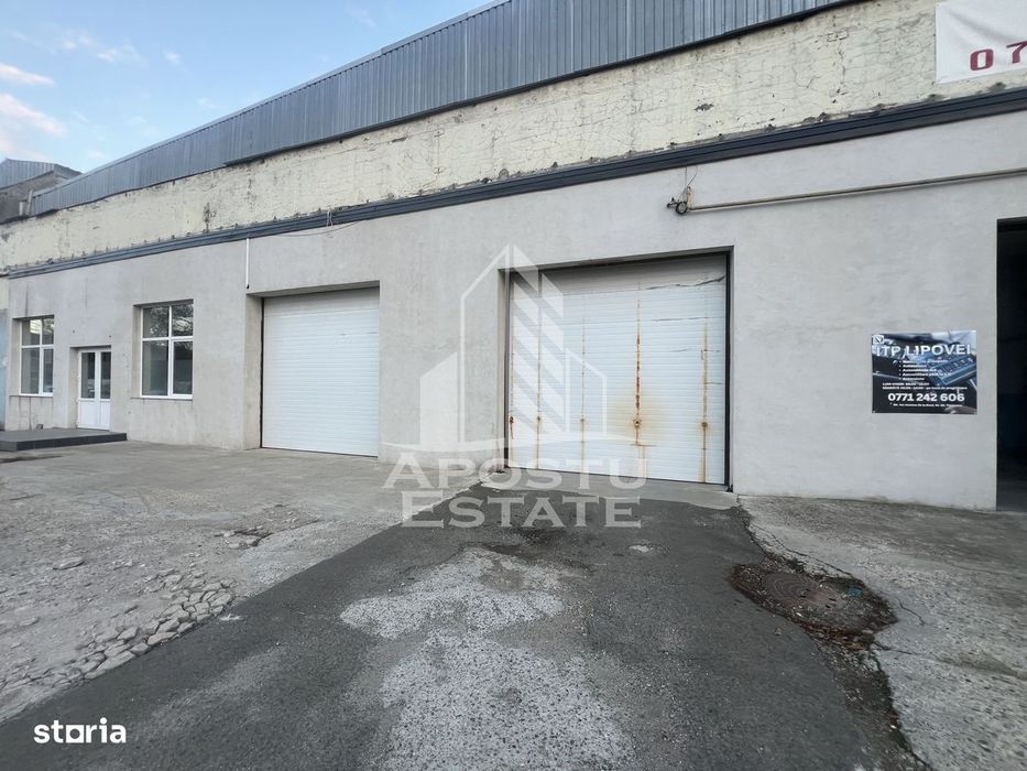 De ÎNCHIRIAT HALĂ 1500 mp depozitare/productie