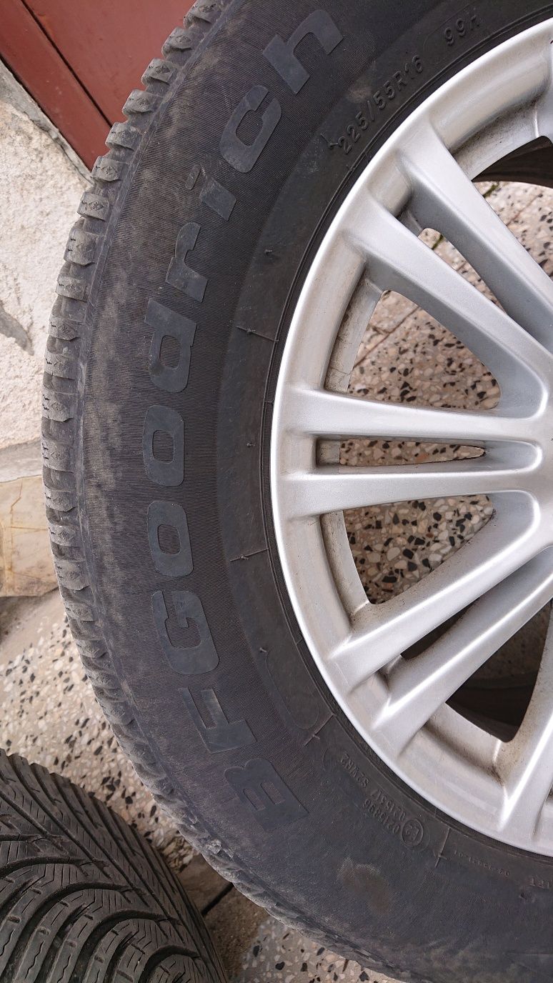 Джанти за Мерцедес Е клас 16", стоманени 15"  и капаци 15" оригинални