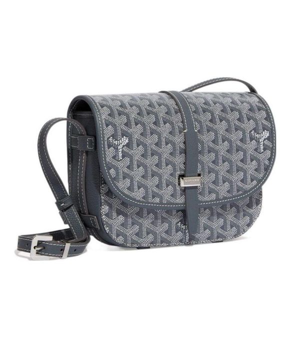 Барсетка Goyard серая