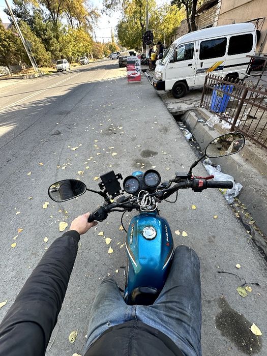 Motosikl 110 cc  Bikeland Alfa Turist. Moped. Skuter