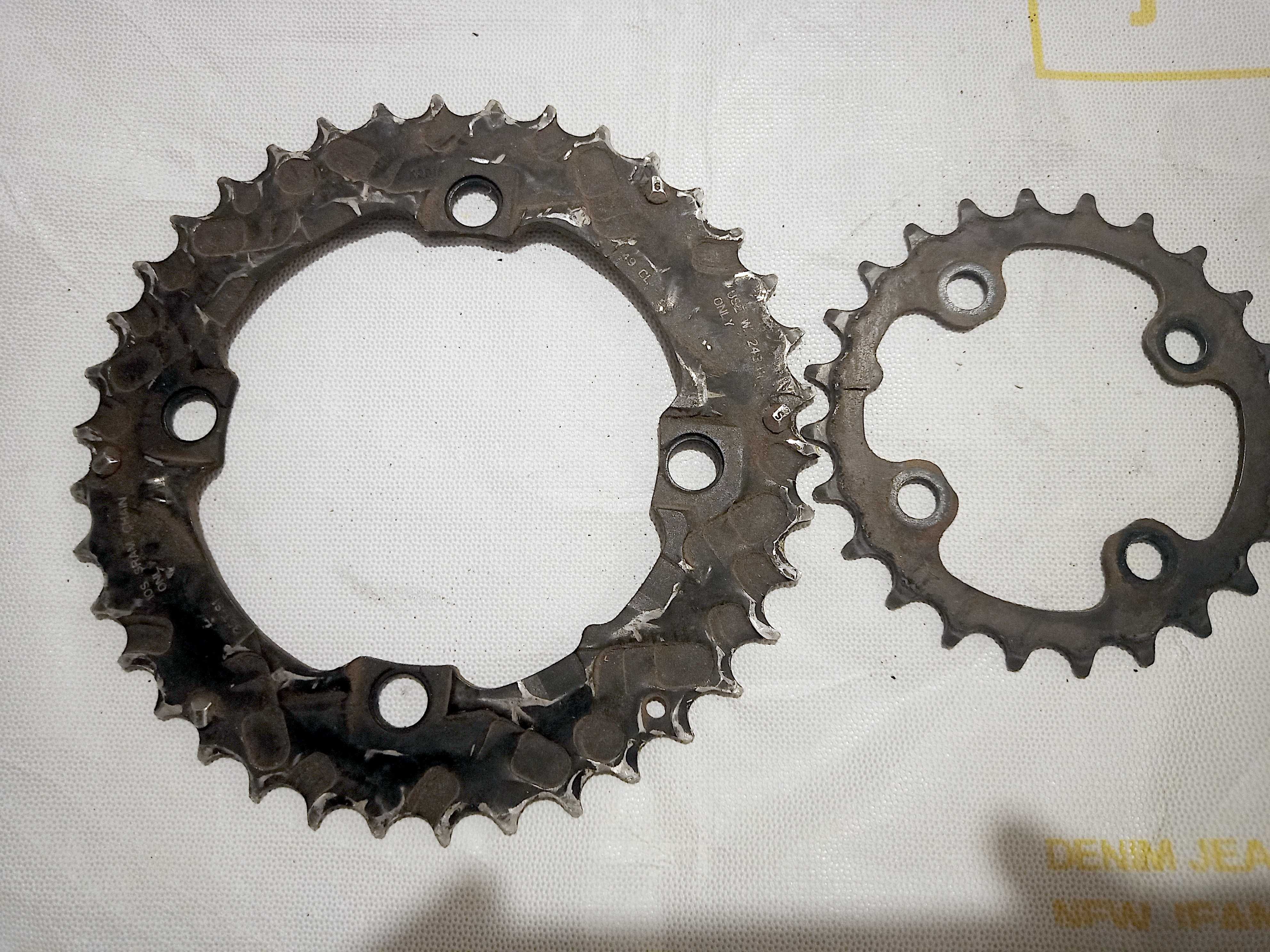 Предни плочи за велосипед SRAM 38/24T