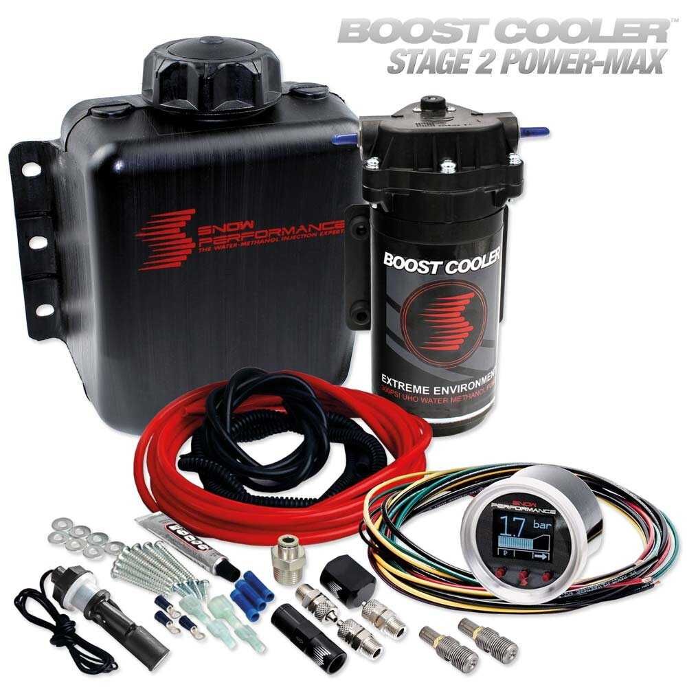 Kit complet injecție apă-metanol / Boost Cooler Stage 2E Power Max