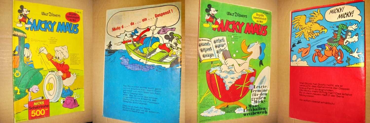 B916-I-Revista Mickey Mouse Walt Disney 1968-1970 Germania. PRET/ BUC.