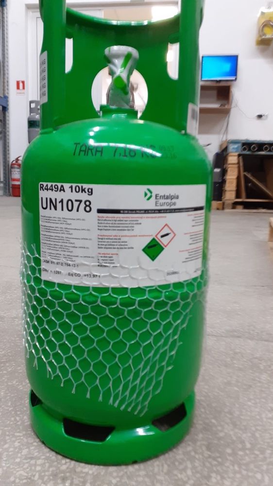 Freon r449a agent refrigerant opteon xp40 butelie 11kg