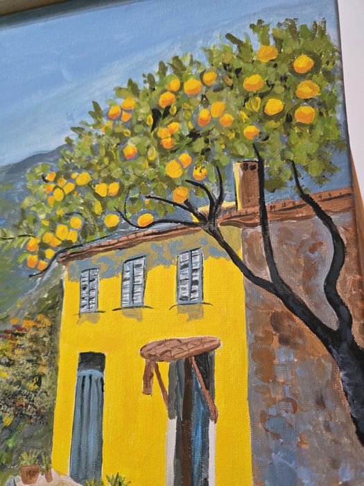 Tablou în acrilice-Peisaj