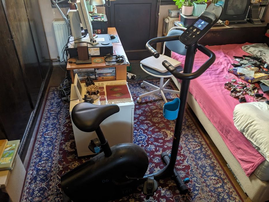 Bicicleta fitness Domyos Décathlon 140